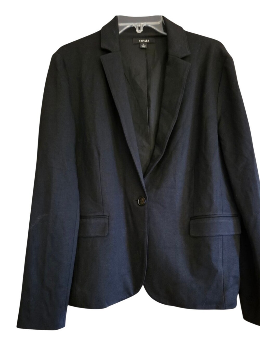 Tapata Black Classic Blazer Staple Academia  Preppy Business Casual Size XL